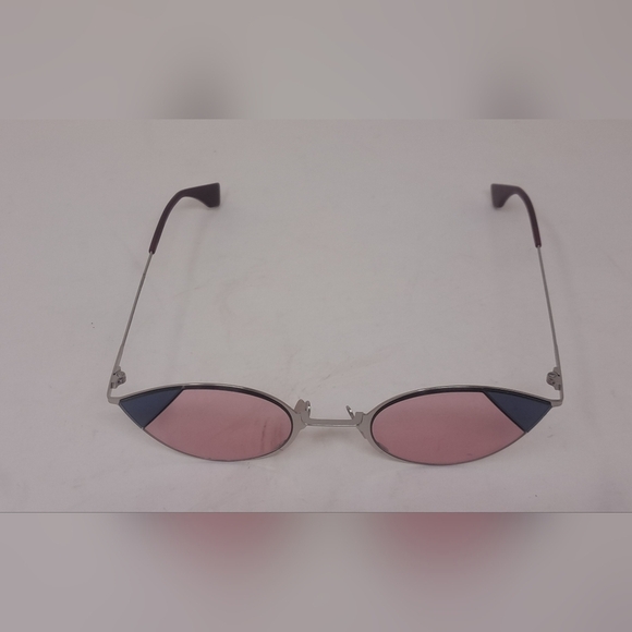 NEW Fendi Women's Sunglasses Butterfly Cut Eye Rose Silver FF0342/S 51-23-140 - Picture 13 of 16